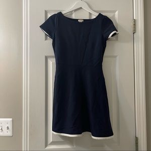 JCrew Stretch Navy Dress - Size 00